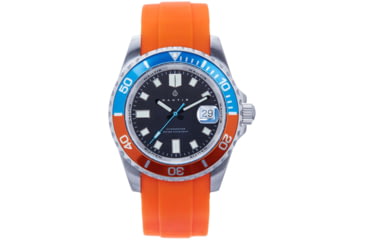 Image of Nautis Interceptor Watch Box Set w/Interchangable Bands &amp; Date Display, Orange, One Size, 19161G-C