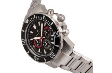 Image of Nautis Nautis Dive Chrono 500 Chronograph Bracelet Watch, Black, One Size, 17065-B