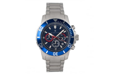 Image of Nautis Nautis Dive Chrono 500 Chronograph Bracelet Watch, Blue, One Size, 17065-D