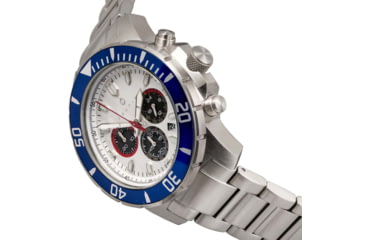 Image of Nautis Nautis Dive Chrono 500 Chronograph Bracelet Watch, Blue/White, One Size, 17065-F