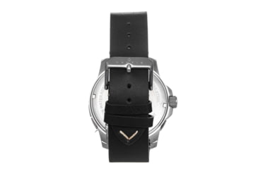 Image of Nautis Nautis Dive Pro 200 Leather-Band Watch w/Date, Black/White, One Size, GL1909-B