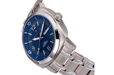Image of Nautis Nautis Stealth Bracelet Watch w/Day &amp; Date, Blue, One Size, GL2087-C