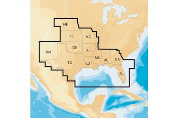 Image of Navionics South, MSD, Lakes &amp; Coast, New Condition, MSD/NAV+SO