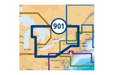 Image of Navionics Platinum+ SD 901 East Great Lakes, New Condition NAV-MSD/901P+