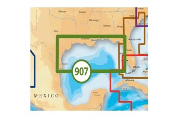 Image of Navionics Platinum+ SD 907 Gulf of Mexico, New Condition NAV-MSD/907P+