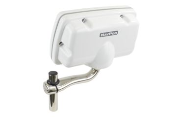Image of NavPod Pre-Cut f/Simrad NSS9 evo3/B&amp;G Zeus3 9 Fits 1" or 1.25" Tubing RailMount 77800