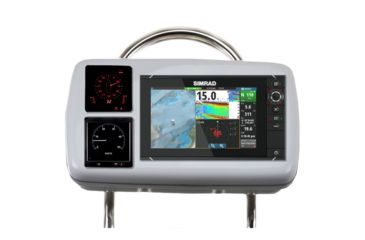 Image of NavPod SystemPod Pre-Cut f/Simrad NSS9 evo2 or B&amp;G Zeus&amp; 178; 9 &amp; 2 Instruments f/12" Wide Guard GP2080-13 53955
