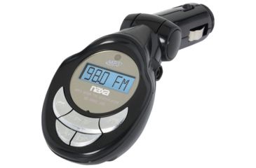 Image of Naxa Mp3/Wma Player 12V Car Plug with FM Transmitter USB/Sd And Remote, Black NA3029