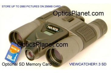 Image of Naxos 8x30 Binoculars with SD-slot / 1.3 Mega Pixel ViewCatcher Digital Camera