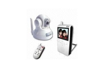 Image of Naxos Wireless Remote Control Surveillance Baby-Monitor Color Camera Kit 860Q