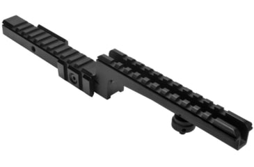 Image of NcSTAR AR15 Carry Handle Mount - Z Type w/ Side Weaver Mounts, Black, MARL