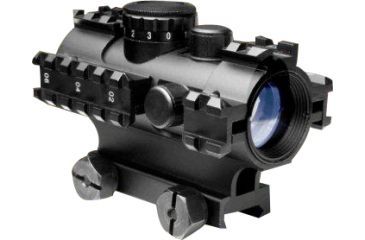 Image of NcStar 3 Rail Red Dot Weapon Sight w/ Weaver Mount - RGB D3RS135