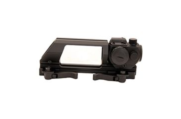 Image of NcSTAR Gen II Carry Handle/Micro Dot Combo w/ Green Dot/Red Laser Sight, Black, VMDCHVDGRLB-A