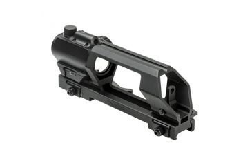 Image of NcSTAR Gen II Carry Handle/Micro Dot Combo w/ Green Dot/Red Laser Sight, Black VMDCHVDGRLB-A