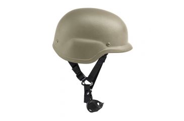 Image of NcSTAR Level IIIA Ballistic Helmet w/Carry Case, Tan, Extra Large, BPHXLT