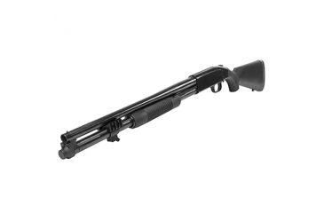 Image of NCSTAR Shotgun Rails and Bayonet Mount, Mossberg 500, Black MSHBAYMOS