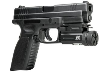 Image of NcStar Ultra Compact Pistol Green Laser, Quick Release Weaver Mount, AQPTLMG