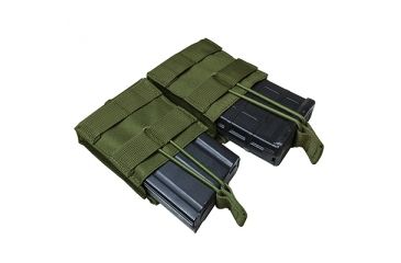 Image of NcSTAR Vism AR10/M1A/FAL .308 Dual Magazine Pouch, Green CV3082MP2977G