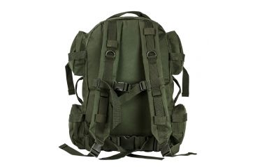 Image of NcSTAR VISM Tactical Backpack with 10 x 12in Level III+ Shooters Cut PE Hard Ballistic Plate, Green, BPCBG2911-A