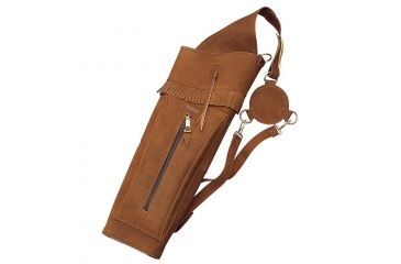 Image of Neet T-BQ-2 Leather BackQuiver, Brown RH 3106