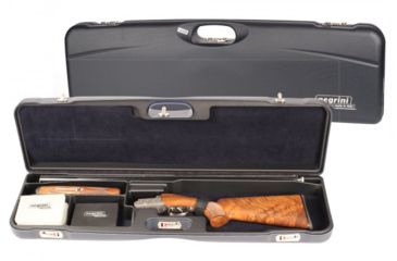 Image of Negrini Economy OU High Rib Trap/Sporting Shotgun Case, Blue/Blue, L37.5in x H10.5in x D3.75in 1657R/5552