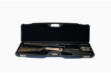 Image of Negrini Semi-Auto Hybrid Double Wall Shotgun Case w/Chokes, 37in, Cobalt Blue, 1693iA/6896