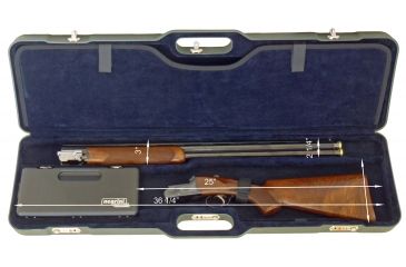 Image of Negrini Transformer 2 Gun Hard Travel Case,37.75x10.6x4.9in,Green 1677TLR/5045