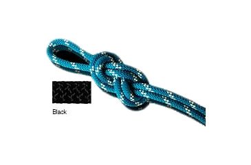 Image of New England Ropes Km-III Static Rope, Black, 1/2x150ft 100416