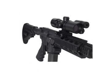 Image of Firefield 1.5-5x Rifle Scope with Attached Green Laser FF13017