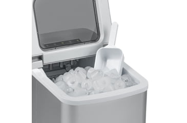 Image of NewAir 26 lbs. Countertop Ice Maker, Stainless Steel, NIM026MS00