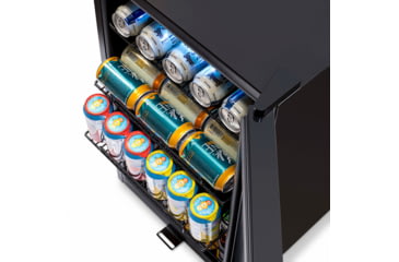 Image of NewAir Can Freestanding Beverage Fridge - 126 Cans, Black, AB-1200B
