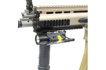 Image of Newcon Optik NCFL 9 C4 LED Tactical Flashlight, Black, NCFL 9