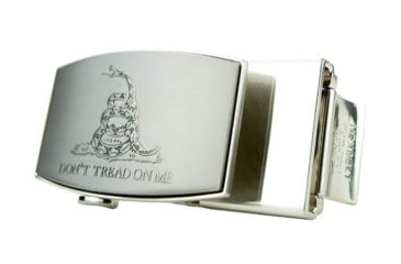 Image of Nexbelt Gadsden Flag Aston EDC Buckle, Pewter, 1.38in, BCS6694