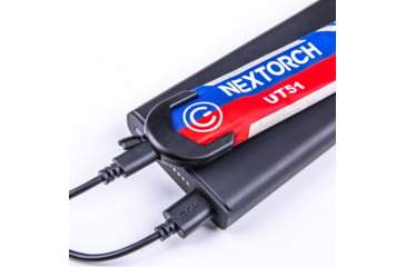 Image of Nextorch UT51 Slap Bracelet Safety Light, Red/Blue, PS520152