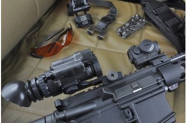 Image of NG PVS14-3 Alpha MG Gen 3 Multi-Purpose Night Vision Monocular Gen 3 High Performance with Manual Gain, Black NGPVS143A