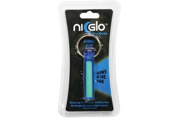 Image of Ni-Glo Solar Gear Marker Atomic Blue Fixed Blade Knife, Handle NG91505
