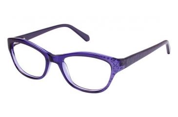 Image of Nicole Miller Cabrini Bifocal Prescription Eyeglasses - Frame VIOLA, Size 49/17mm NMCABRINI03