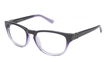Image of Nicole Miller Chambers Eyeglass Frames - Frame Purple Fade, Size 51/16mm NMCHAMBERS03
