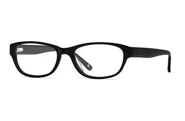 Image of Nicole Miller Collection NL At First Sight SENL ATFI00 Progressive Prescription Eyeglasses - Black SENL ATFI005235 BK