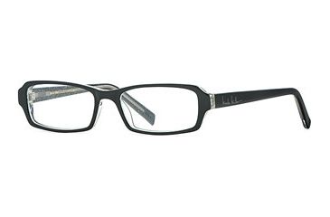 Image of Nicole Miller Collection NL Etoile SENL ETOI00 Progressive Prescription Eyeglasses - Onyx SENL ETOI005035 BK