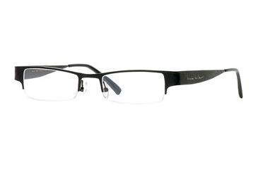Image of Nicole Miller Collection NL Luxe SENL LUXE00 Eyeglass Frames - Caviar SENL LUXE005140 BK