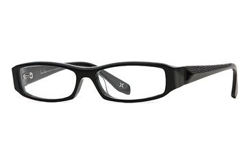 Image of Nicole Miller Collection NL Mode Du Jour SENL MODJ00 Eyeglass Frames - Black Tourmaline SENL MODJ005440 BK