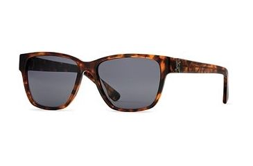 Image of Nicole Miller Collection NL Recessionista SENL RECE06 Single Vision Prescription Sunglasses SENL RECE065335 TO - Frame Color: Amber, Lens Diameter: 53 mm, Lens Diameter: 55 mm