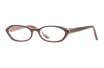 Image of Nicole Miller Collection NL Scandale SENL SCAN00 Eyeglass Frames - Bamboo SENL SCAN005240 BN
