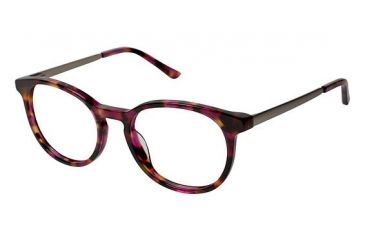 Image of Nicole Miller Eliza Eyeglass Frames - Frame Rose Tortoise, Size 50/18mm NMELIZA03
