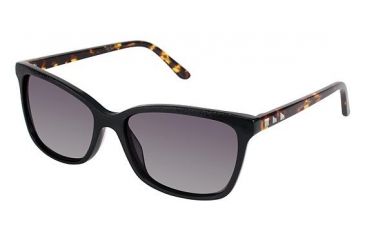Image of Nicole Miller Nassau Progressive Prescription Sunglasses NMNASSAU01 - Frame Color Black /bluebird