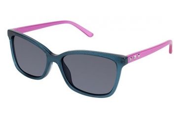 Image of Nicole Miller Nassau Progressive Prescription Sunglasses NMNASSAU03 - Frame Color Navy / Orchid