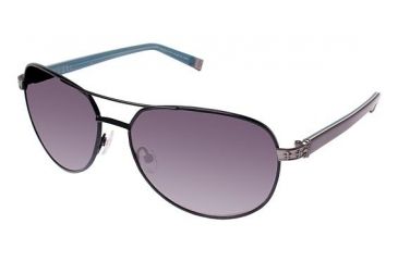 Image of Nicole Miller Norfolk Progressive Prescription Sunglasses NMNORFOLK02 - Frame Color Black
