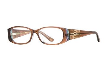 Image of Nicole Miller Ravishing SENM RAVI00 Eyeglass Frames - Honey SENM RAVI004935 BN