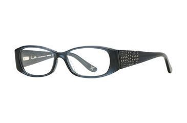 Image of Nicole Miller Ravishing SENM RAVI00 Eyeglass Frames - Smoke SENM RAVI004935 GY